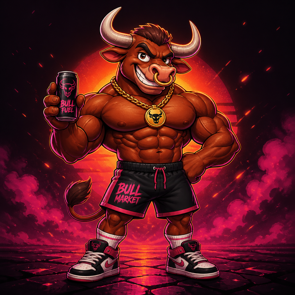 $TAURINE bull mascot